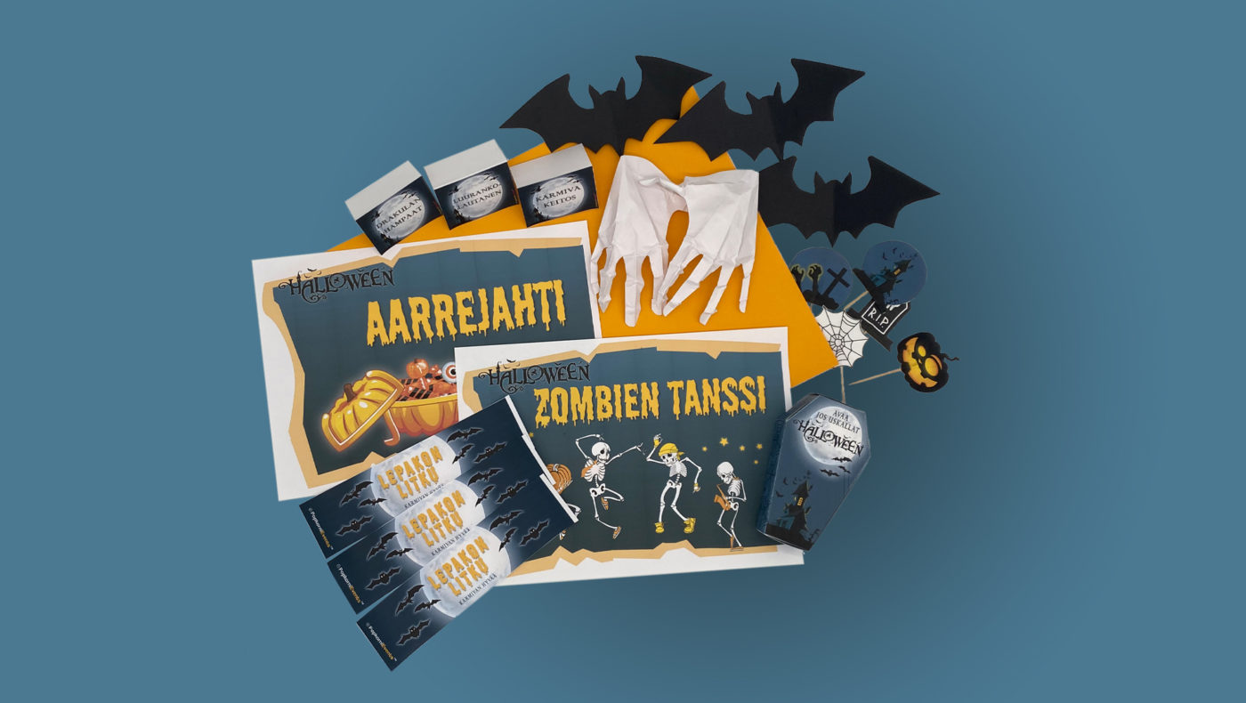 Digitaaliset halloween juhlat lapsille tuotekuva 1